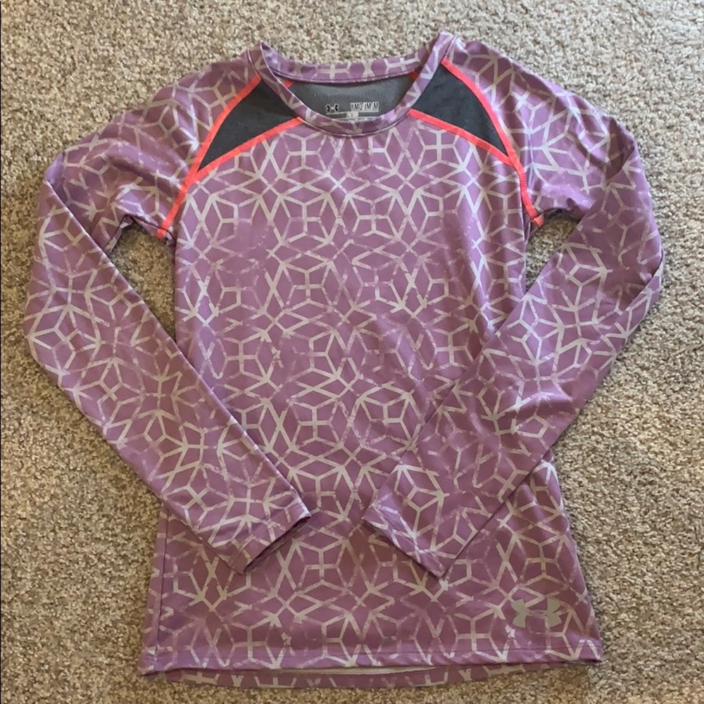 UNDER ARMOUR cold gear long sleeve girls fitted